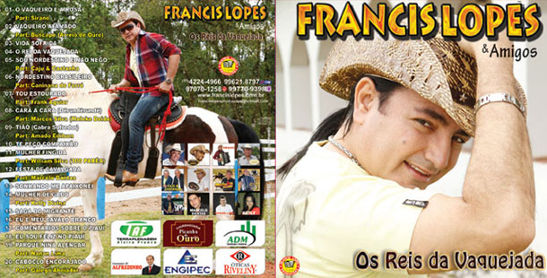 Read more about the article Francis Lopes reuni amigos em novo CD “Os Reis da Vaquejada”