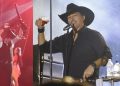 “Tava Bebaçooo!”, Vicente Nery joga violão no chão em show na cidade de Angelim-PE